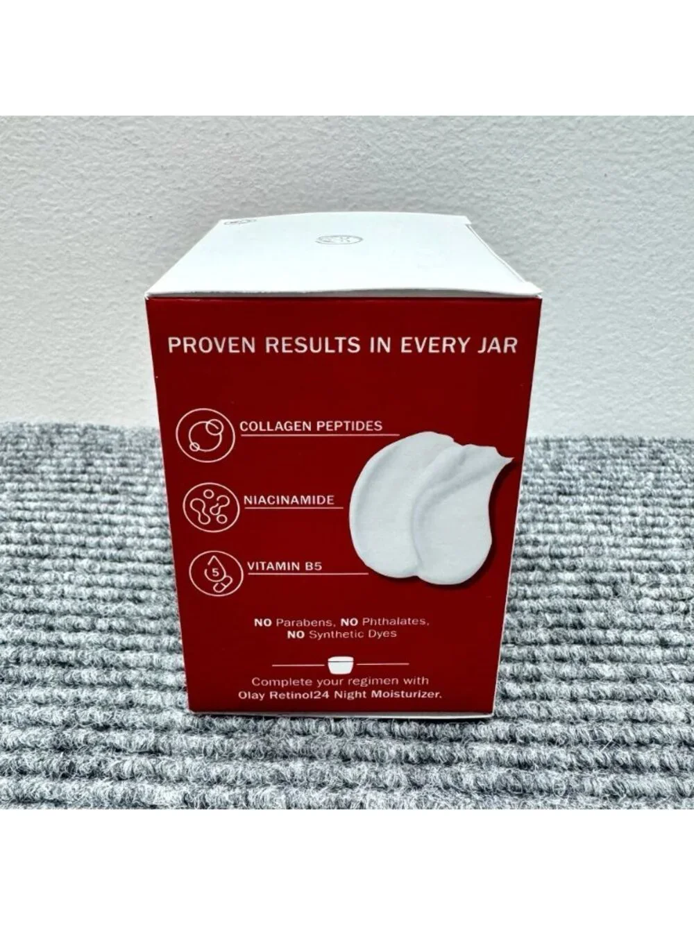 Olay Collagen Peptide Moisturizing Cream Fragrance Free Firm Plump 1.7 oz NEW